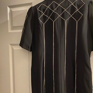 Black blazer dress/top